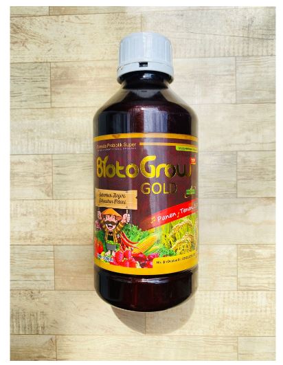 Pupuk akar BIOTOGROW GOLD 1 liter plus Bubble warp 2