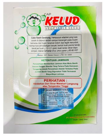 Benih Cabe Rawit GANDRUNG 10gram Cap Kelud 2