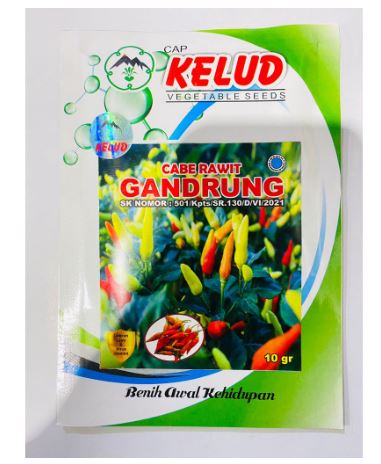 Benih Cabe Rawit GANDRUNG 10gram Cap Kelud